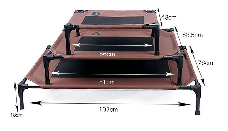 Pet bed dog moisture-proof removable washable stack